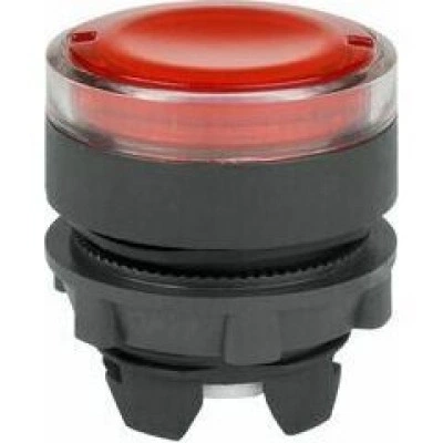 Головка кнопки OptiSignal D22 A5-PL-4 с подсветкой красная пластик ZB5AW343