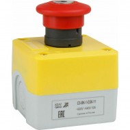 Пост кноп авар стоп OptiSignal D22 C5-BK-1-ESK-11 1НО+1НЗ с ключом XALK188E