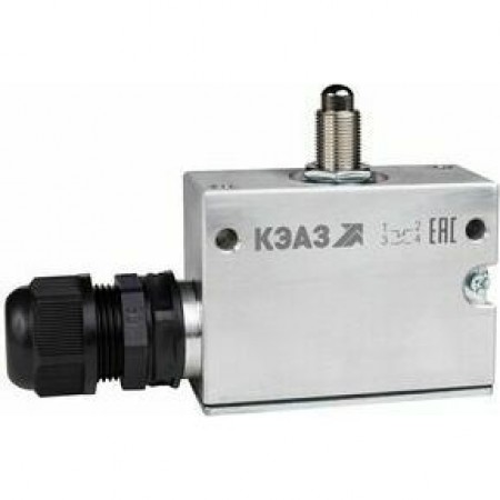 Микропереключатель МП-1204м/01 (толкатель шток крепление фронт гайками)-КЭАЗ Микропереключатель МП-1204м/01 (толкатель шток крепление фронт гайками)-КЭАЗ