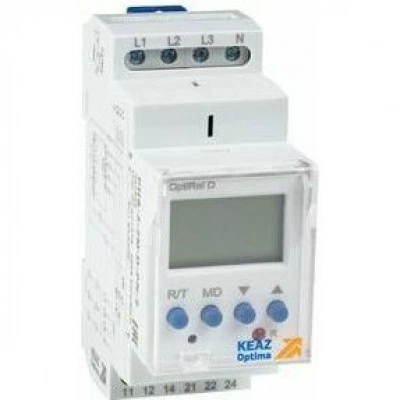 Реле контроля фаз OptiRel D PHS-3-2M-D-PP-2 цифровое 3Ф 2СО