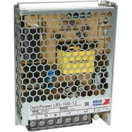 Блок питания панельный OptiPower LRS 100-12 8.5A Блок питания панельный OptiPower LRS 100-12 8.5A