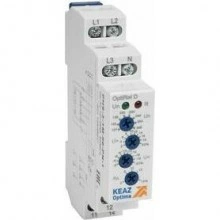 Реле контроля фаз OptiRel D PHS-3-1M-06-PN-1 повышенного/пониженного настр асимметрии 3Ф+N 1СО