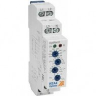 Реле контроля фаз OptiRel D PHS-3-1M-06-PP-2 повышенного/пониженного настр асимметрии 3Ф 2СО