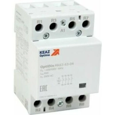 Контактор модульный OptiDin МК63-6340-230AC