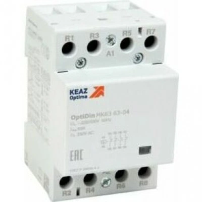 Контактор модульный OptiDin МК63-6331-230AC Контактор модульный OptiDin МК63-6331-230AC