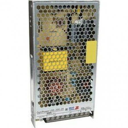 Блок питания панельный OptiPower LRS 200-24 8.8A Блок питания панельный OptiPower LRS 200-24 8.8A