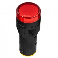 Лампа AD16DS(LED) матрица D16мм красный 230В AC-КЭАЗ