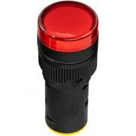 Лампа AD16DS(LED) матрица D16мм красный 230В AC-КЭАЗ Лампа AD16DS(LED) матрица D16мм красный 230В AC-КЭАЗ