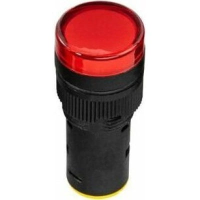 Лампа AD16DS(LED) матрица D16мм красный 220В DC-КЭАЗ Лампа AD16DS(LED) матрица D16мм красный 220В DC-КЭАЗ