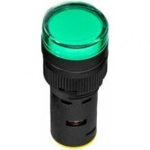 Лампа AD16DS(LED) матрица D16мм зеленый 48В AC/DC-КЭАЗ
