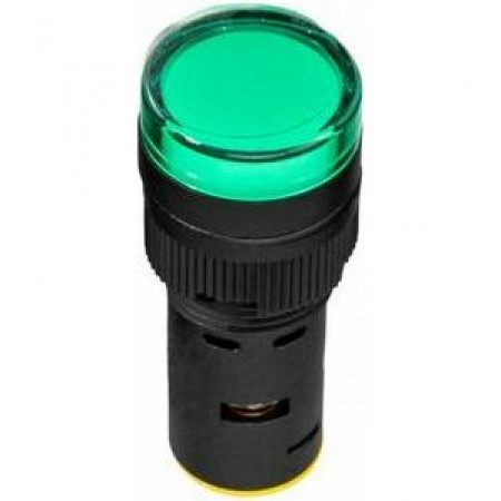 Лампа AD16DS(LED) матрица D16мм зеленый 24В AC/DC-КЭАЗ Лампа AD16DS(LED) матрица D16мм зеленый 24В AC/DC-КЭАЗ