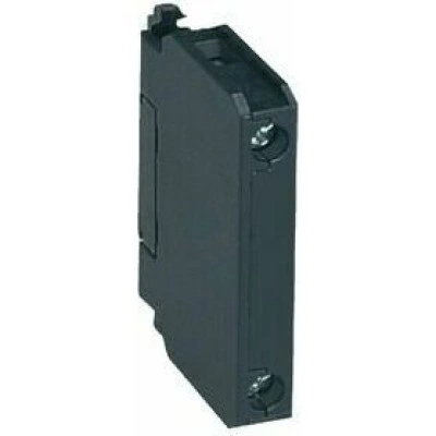 Блок контактный OptiStart K-FX-41801 фронтальный с боковым крепл. 1НЗ для F-09..(A)F-150 и FR Блок контактный OptiStart K-FX-41801 фронтальный с боковым крепл. 1НЗ для F-09..(A)F-150 и FR