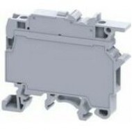 Клемма для предохранителей с индикатором винтовая OptiClip CF-4-HESILED-60V-(5x20)-6,3A-(0,2-6)-серый