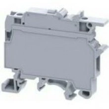 Клемма для предохранителей с индикатором винтовая OptiClip CF-4-HESILA-240V-(5x20)-6,3A-(0,2-6)-серый