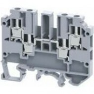 Клемма с четырьмя контактами винтовая OptiClip СMC-2,5-QUATTRO-(0,2-4)-I-BU-синий