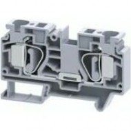 Клемма проходная пружинная OptiClip CSC-16-I-76A-(1,5-16)-серый