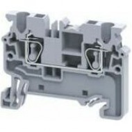 Клемма проходная пружинная OptiClip CХ-2,5-I-24A-(0,2-2,5)-серый