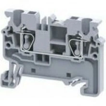 Клемма проходная пружинная OptiClip CХ-2,5-I-24A-(0,2-2,5)-серый