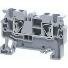 Клемма проходная пружинная OptiClip CX-4-I-32A-(0,2-4)-серый