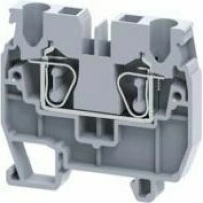 Мини-клемма проходная пружинная OptiClip CXM-2,5-I-24A-(0,2-2,5)-серый