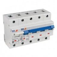 Выключатель автоматический модульный с независимым расцепителем OptiDin BM125-4NC125-НР-8ln-УХЛ3