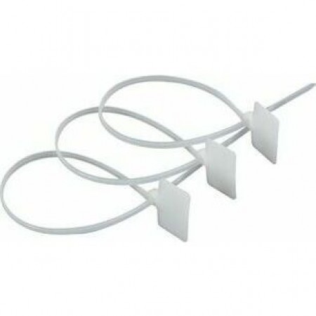 Хомут с площадкой OptiKit CT-M-N-3,0х150-белый(100шт) Хомут с площадкой OptiKit CT-M-N-3,0х150-белый(100шт)