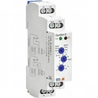 Реле контроля уровня OptiRel D LVL-S-240U-1 с датчиком 1,5м 10А 1СО 24-240АС/DC
