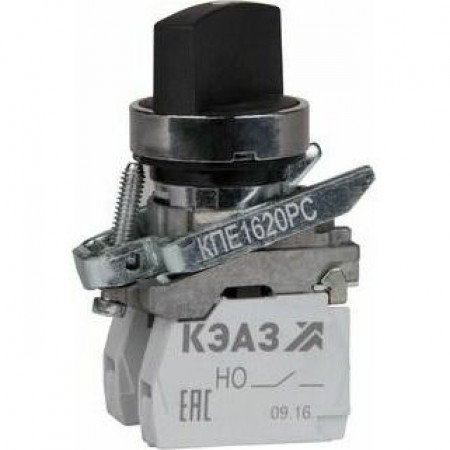 Переключатель КПЕ2620РС-черный-2но+0нз-ручка-фикс-3поз-IP65-КЭАЗ Переключатель КПЕ2620РС-черный-2но+0нз-ручка-фикс-3поз-IP65-КЭАЗ