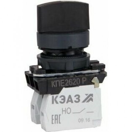 Переключатель КПЕ2630Р-черный-3но+0нз-ручка-фикс-3поз-IP65-КЭАЗ Переключатель КПЕ2630Р-черный-3но+0нз-ручка-фикс-3поз-IP65-КЭАЗ