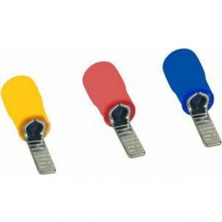 Наконечник штыревой плоский НШпИ OptiKit T-Shp-PVC-1,5-2,5(100шт) Наконечник штыревой плоский НШпИ OptiKit T-Shp-PVC-1,5-2,5(100шт)