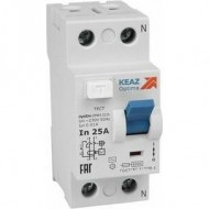 ВДТ без защиты от сверхтоков OptiDin DM-2125-A-УХЛ4-RR (2P, 25, 10mA)