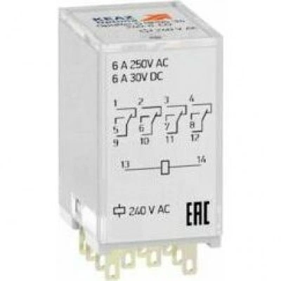 Реле промежуточное OptiRel G RP55-33-240-10-CO/TIL Реле промежуточное OptiRel G RP55-33-240-10-CO/TIL