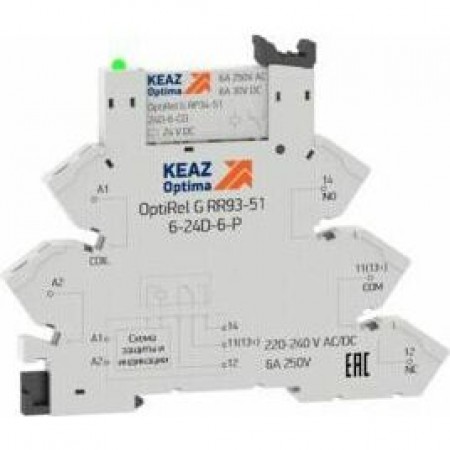 Релейный модуль OptiRel G RM38-61-24D-6-P-CO Релейный модуль OptiRel G RM38-61-24D-6-P-CO