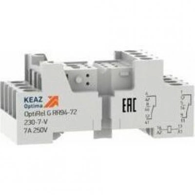Розетка для реле OptiRel G RR94-74-230-7-V Розетка для реле OptiRel G RR94-74-230-7-V