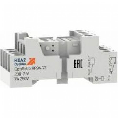 Розетка для реле OptiRel G RR94-74-230-7-V Розетка для реле OptiRel G RR94-74-230-7-V