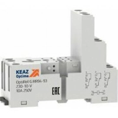 Розетка для реле OptiRel G RR94-93-230-10-V Розетка для реле OptiRel G RR94-93-230-10-V