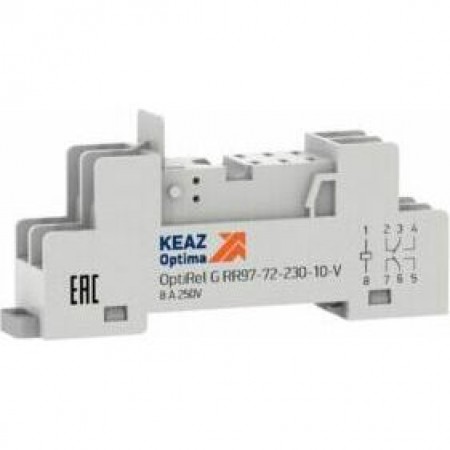 Розетка для реле OptiRel G RR97-72-230-10-V Розетка для реле OptiRel G RR97-72-230-10-V