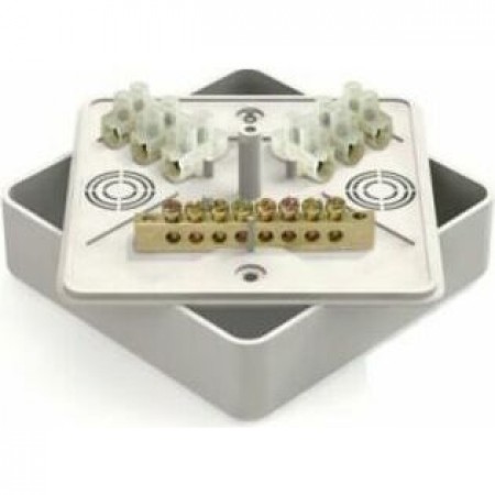 Коробка распаячная для наружного монтажа КР-41220-01-100x100x29-IP40-КЭАЗ Коробка распаячная для наружного монтажа КР-41220-01-100x100x29-IP40-КЭАЗ