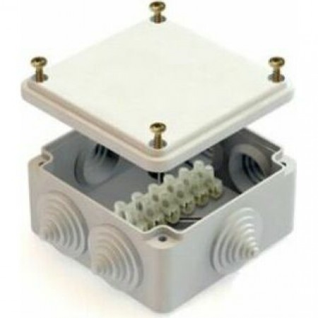Коробка распаячная для наружного монтажа КР-41232-01-100x100x45-IP44-КЭАЗ Коробка распаячная для наружного монтажа КР-41232-01-100x100x45-IP44-КЭАЗ