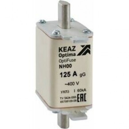 Вставка плавкая OptiFuse NH00-10-400AC-0-gG-УХЛ3 Вставка плавкая OptiFuse NH00-10-400AC-0-gG-УХЛ3