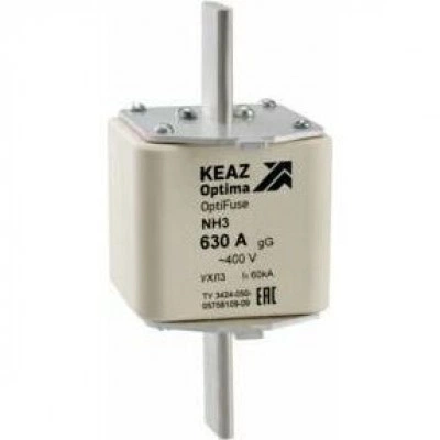 Вставка плавкая OptiFuse NH3-125-400AC-0-gG-УХЛ3 Вставка плавкая OptiFuse NH3-125-400AC-0-gG-УХЛ3