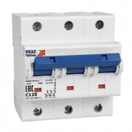 Выключатель автоматический модульный OptiDin BM125-3C80-8ln-УХЛ3