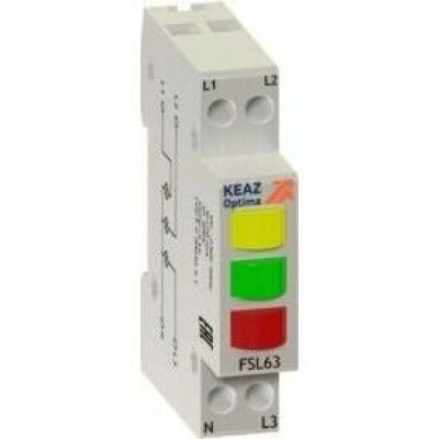 Индикатор фаз световой OptiDin FSL63-230A-УХЛ3 Индикатор фаз световой OptiDin FSL63-230A-УХЛ3