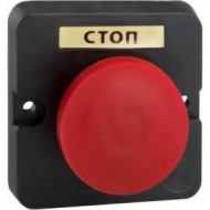 Пост кнопочный ПКЕ 122-1-У2-IP54-КЭАЗ (красный гриб)
