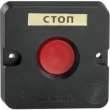 Пост кнопочный ПКЕ 112-1-У3-IP40-КЭАЗ (красная кнопка)