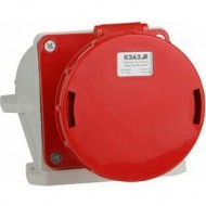 Розетка для монтажа на поверхность 145-125А-6h-380AC-3P+PE+N-IP67