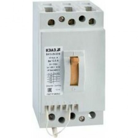 Выключатель автоматический ВА13-25-3200-16А-3Iн-1000AC-О5-КЭАЗ Выключатель автоматический ВА13-25-3200-16А-3Iн-1000AC-О5-КЭАЗ