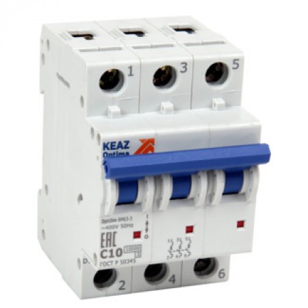 Выключатель автоматический модульный OptiDin BM63-2L32-ОМ4-РЕГ Выключатель автоматический модульный OptiDin BM63-2L32-ОМ4-РЕГ