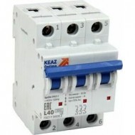 Выключатель автоматический модульный OptiDin BM63-3L6-УХЛ3-RR (6кА)